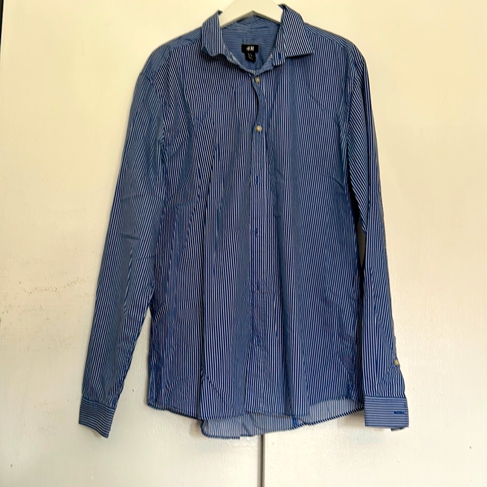 h& m men shirt size extra large